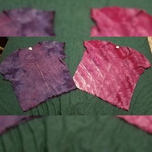 TWO  Tie dye tops!